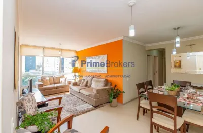 Apartamento, 107m² - 3 dormitórios, 1 suíte, 1 vaga, sala ampla - brooklin