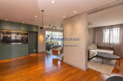 Apartamento 134m² - 3 dormitórios, 1 suíte, 2 vagas, cozinha americana - moema