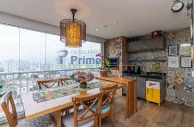 Apartamento, 137m² - 3 dormitórios, 3 suítes, 3 vagas, varanda gourmet - vila gumercindo