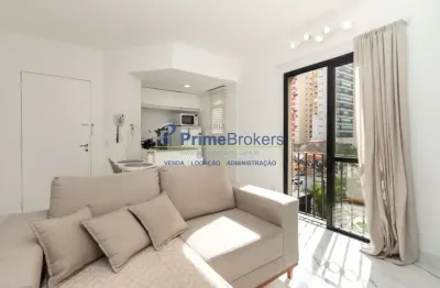 Apartamento, 35m² - 1 dormitório, 1 suíte, 1 vaga, planta inteligente - itaim bibi