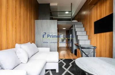 Apartamento, 43m² - 1 dormitório, 1 vaga, totalmente mobiliado - moema