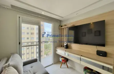 Apartamento, 30m² - 1 dormitório, 1 suíte, varanda com vista - jardim prudência