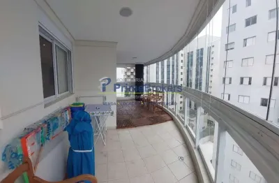 Apartamento com 124m² -  3 suítes- varanda - 3 vagas - moema - são paulo