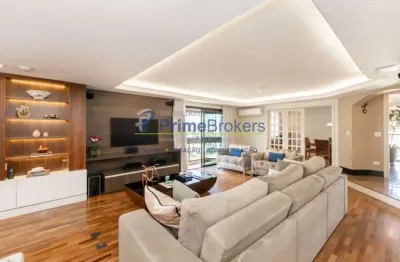 Apartamento duplex com 4 quartos, 2 suítes e 3 vagas de 226 m² - mirandópolis