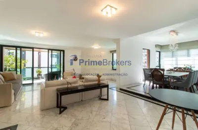 Apartamento com 4 quartos, 4 suítes e 4 vagas de 300 m² - chácara klabin