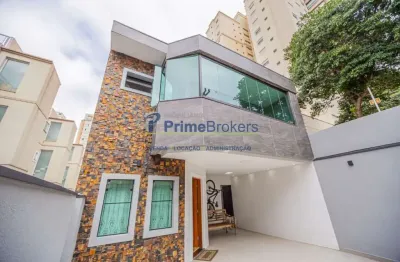 Sobrado para venda em chácara inglesa com 5 quartos, 1 suíte e 6 vagas de 285m²