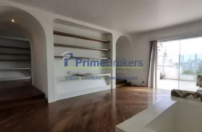 Cobertura duplex, 325m² - 5 dormitórios, 3 suítes, 3 vagas, jacuzzi - brooklin