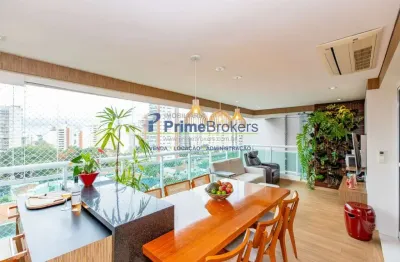 Apartamento, 151m² - 3 dormitórios, 3 suítes, 3 vagas, 3 suítes - campo belo