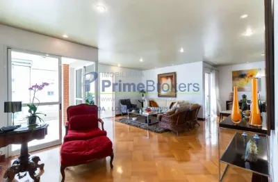 Apartamento, 195m² - 3 dormitórios, 3 suítes, 3 vagas, varanda envidraçada - moema