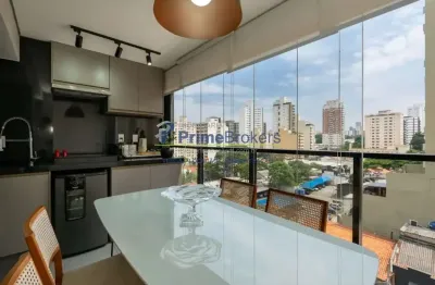 Apartamento, 58m² - 2 dormitórios, 1 suíte, 1 vaga, varanda - pinheiros