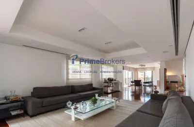 Cobertura duplex, 389m² - 3 dormitórios, 3 suítes, 4 vagas, terraço gourmet - moema