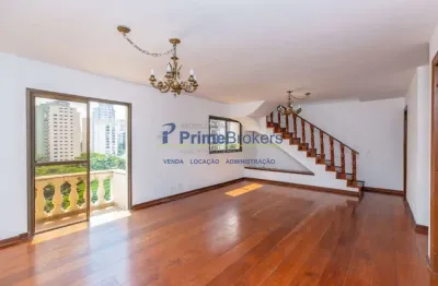 Cobertura duplex, 289m² - 4 dormitórios, 2 suítes, 4 vagas, piscina e churrasqueira - moema