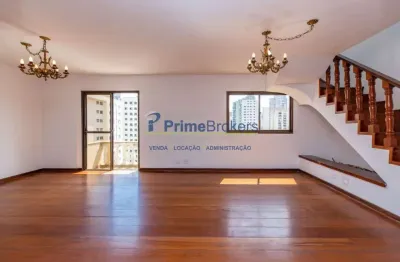 Cobertura duplex, 289m² - 4 dormitórios, 2 suítes, 4 vagas, piscina privativa - moema
