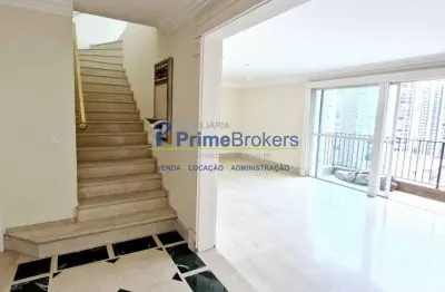 Cobertura, 585m² - 4 dormitórios, 4 suítes, 4 vagas, jacuzzi e piscina - campo belo