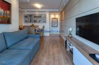 Apartamento, 63m² - 2 dormitórios, 1 suíte, 2 vagas, varanda com vista livre - parque da mooca