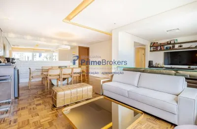 Apartamento 111m², 3 dormitórios, 2 suítes, 1 vaga, reformado - santa cecília