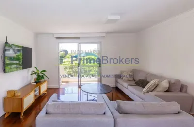 Apartamento, 162m² - 3 dormitórios, 3 suítes, 3 vagas, varanda e vista - brooklin