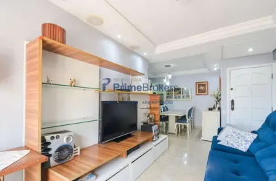Apartamento 98m², 3 dormitórios, 1 suíte, 2 vagas, varanda ampliada - saúde