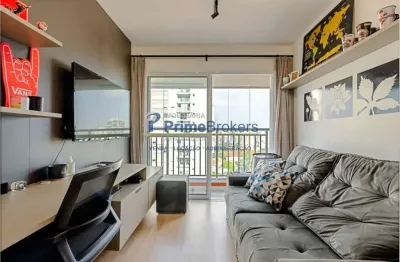 Apartamento, 35m² - 1 dormitório, varanda e prédio novo - vila mariana