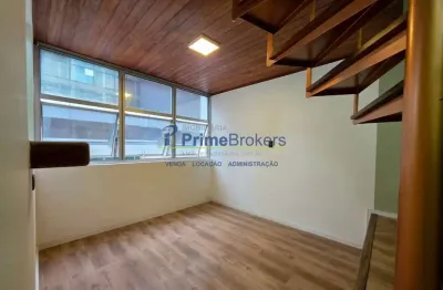 Apartamento duplex com 60m² de área útil - 2 quartos -  2 suítes- varanda- 1 vaga- vila clementino -