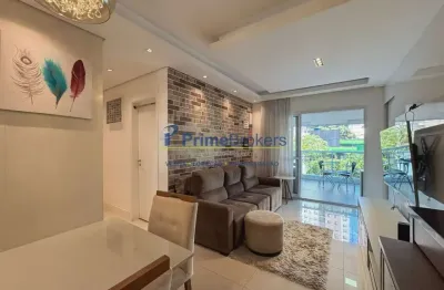 Apartamento, 73m² - 2 dormitórios, 1 suíte, 1 vaga, varanda com churrasqueira - são judas