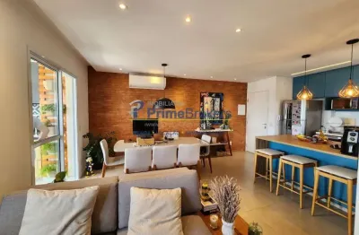 Apartamento, 65m² - 1 dormitório, 1 suíte, 2 vagas, varanda gourmet - saúde