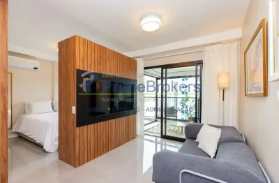 Apartamento com 1 quarto à venda na Avenida Açocê, 50, Indianópolis, São Paulo