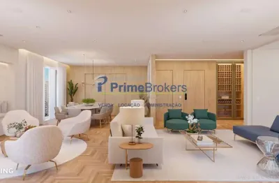 Apartamento á venda fotos decorado em higienópolis com 4 quartos, sendo 4 suítes, 315m²