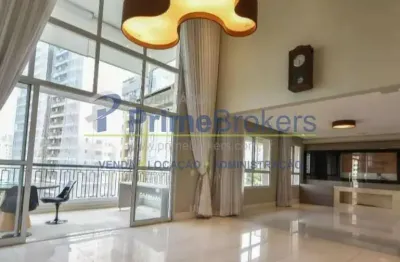 Apartamento duplex com varanda gourmet, 3 suítes e 3 vagas de 230 m² - campo belo apartamento duplex