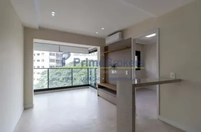 Apartamento com 35m² de área útil- 1 quarto- 1 banheiro- varanda- 1 vaga- moema - são paulo