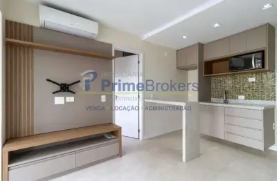 Apartamento, 35m² - 1 quarto, 1 suíte, 1 vaga, mobiliado - moema