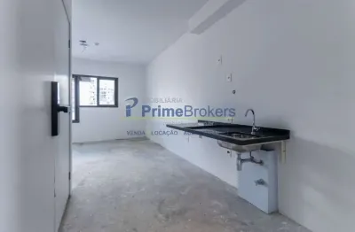 Este estúdio aconchegante de 27m² está localizado na avenida armando ferrentini, no coração do paraí