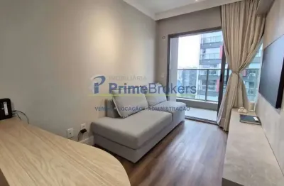 Apartamento, 39m² - 1 Dormitório, 1 Vaga, Fechadura Biométrica e Mobiliado - Pinheiros