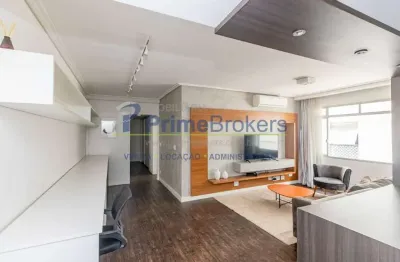 Apartamento, 101m² - 2 dormitórios, 1 suíte, 1 vaga, piso de madeira - itaim bibi