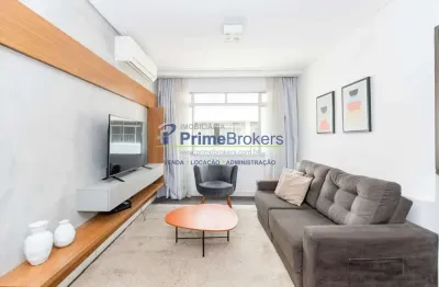 Este amplo apartamento de 101 m² no edifício são joão possui acabamentos de qualidade e uma layout i