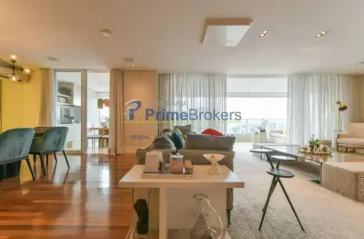 Apartamento de luxo, 271m² - 4 dormitórios, 3 suítes, 4 vagas, vista panorâmica - perdizes