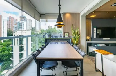 Apartamento, 72m² - 1 dormitório, 1 suíte, 1 vaga, terraço com churrasqueira - morumbi