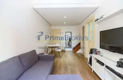 Apartamento duplex, 45m² - 1 dormitório, 1 suíte, mobiliado, vaga - moema