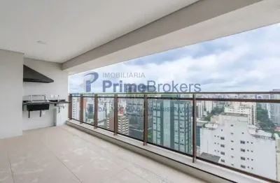 Apartamento com 109 m² de área útil- 3 quartos- 3 banheiros- varanda com churrasqueira- 2 vagas- cam