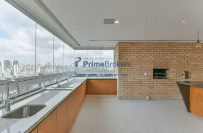 Apartamento, 412m² - 4 Dormitórios, 4 Suítes, 5 Vagas, Vista Parque Ibirapuera - Vila Mariana