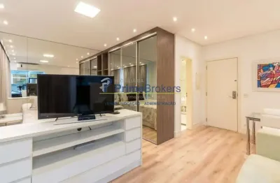 Apartamento, 48m² - 1 quarto, 1 vaga, mobiliado - vila nova conceição