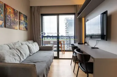 Studio mobiliado, 31m² - 1 dormitório, 1 suíte, excelente rentabilidade - vila olímpia