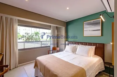 Apartamento studio novo à venda no itaim bibi -  ed oscar itaim sp