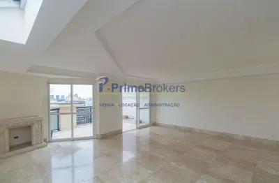 Cobertura Duplex, 168m² - 2 Dormitórios, 2 Suítes, 3 Vagas com Lareira - Higienópolis
