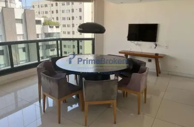 Cobertura duplex à venda  com varanda gourmet 350 m2 a.u - 3 quartos sendo 3 suítes - 3 vagas - moem