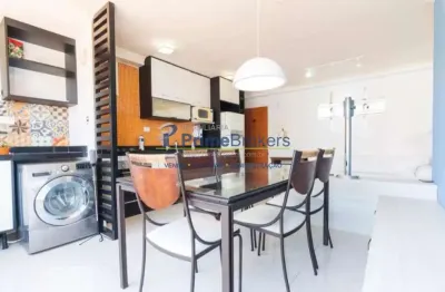 Apartamento, 56 m² - 2 dormitórios, 2 suítes, 1 vaga, semi-mobiliado - saúde