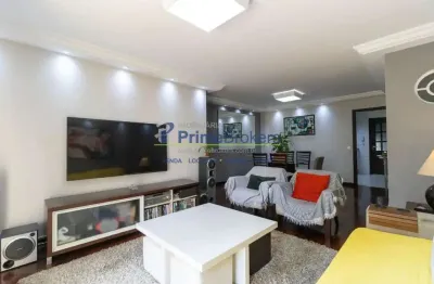 Apartamento, 140m² - 4 dormitórios, 1 suíte, 3 vagas, varanda - brooklin
