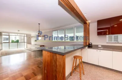 Apartamento, 198m² - 3 dormitórios, 2 suítes, 2 vagas, reformado - itaim bibi