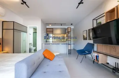 Studio, 40m² - 1 dormitório, 1 vaga, mobiliado e pronto - campo belo