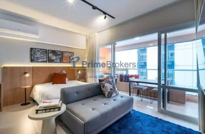 Com área privativa de 45 m², o studio traz uma ótima oportunidade para quem deseja investir em um es